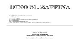 Desktop Screenshot of dinomzaffina.com
